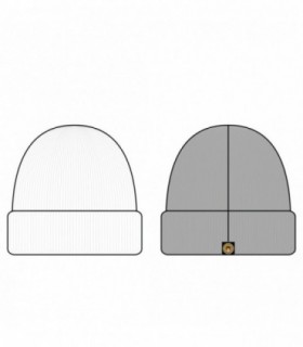 Double Mütze mit Umschlag